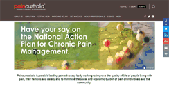 Desktop Screenshot of painaustralia.org.au